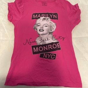 Pink Marilyn Monroe T-Shirt